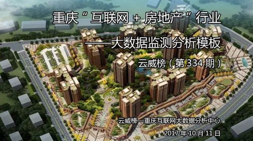 重庆 互联网 房地产 行业大数据监测分析报告 第334期