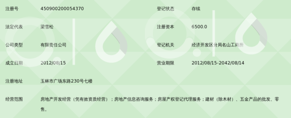 玉林市京桂房地产开发