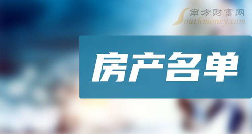 收藏 房产概念股分类盘点 名单 2024 9 30